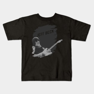 Jeff Beck Illustrations Kids T-Shirt